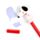 Caneta apagável com topo de silicone Inkredible Peanuts Snoopy