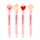 Caneta apagável Inkredible com topo PVC Amore Heart Coração