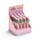 Caneta Multicolor com detalhe em PVC Pusheen (6 Cores)