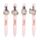 Caneta Multicolor com detalhe em PVC Pusheen (6 Cores)