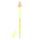 Caneta com tinta arco-íris Capivara