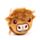 Porta-moedas mini Highland Coo