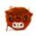 Porta-moedas mini Highland Coo