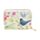 Carteira pequena com fecho de correr Jan Pashley Wings & Wildflowers