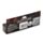 Dados Negros com caveiras - Pack de 5