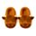 Pantufa antiderrapantes de pelúcia, tamanho 36-38 Highland Coo Cow