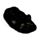 Pantufa antiderrapantes de pelúcia, tamanho 36-38 Lucky o Gato preto da Sorte