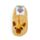 Pantufa antiderrapantes de pelúcia, tamanho 36-38 Capivara