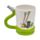 Caneca de cerâmica jardim com Asa em forma de Mangueira