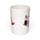 Caneca de cerâmica com Asa em forma de Pinta-lábios