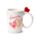 Caneca com Asa Moldada - Amore Hearts Coração