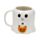 Caneca de cerâmica em forma Spooky Fantasma