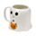 Caneca de cerâmica em forma Spooky Fantasma