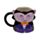 Caneca de cerâmica em forma Spooky Drácula