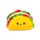 Set de Sal e Pimenta em cerâmica Foodiemals Frida, o taco e o molho picante