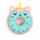 Borracha em Mini Caixa - Donut
