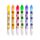 Set de 6 marcadores apagáveis tinta com cheiro - Foodiemals Frutas