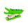 Mini agrafador com forma - Crocodilo 