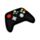 Borracha em forma de comando de jogos Game Over
