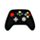 Borracha em forma de comando de jogos Game Over