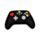 Borracha em forma de comando de jogos Game Over