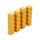 Borracha em forma de Batatas fritas Foodiemals