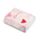 Pacote com 8 lenços de bolso Amore Heart Coração