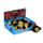 Brinquedo de pelúcia espremível Queasy Squeezies Galo De Barcelos 