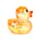 Brinquedo para espremer Maltose Pato Brilhante