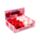 Brinquedo de pelúcia espremível Queasy Squeezies J´Adoramals Heart Coração