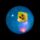 Bola saltitante LED intermitente Springtime Pato
