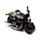 Brinquedo de ação com moto de retrocesso