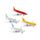 Brinquedo Flyline Jet Aeroplane com ação de fricção e retrocesso