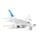 Brinquedo Flyline Jet Aeroplane com ação de fricção e retrocesso