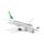 Brinquedo Flyline Jet Aeroplane com ação de fricção e retrocesso