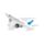 Brinquedo Flyline Jet Aeroplane com ação de fricção e retrocesso