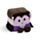 Bloco de pelúcia macio e esponjoso com memory foam tamanho grande - Spooky