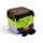 Bloco de pelúcia macio e esponjoso com memory foam tamanho grande - Spooky