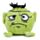 Brinquedo de pelúcia espremível Queasy Squeezies enjoado e assustador