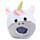 Brinquedo de pelúcia espremível Queasy Squeezies Adoracorns Unicornio