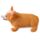 Brinquedo de esticar cão Corgi