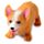 Brinquedo de esticar cão Corgi