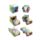 Brinquedo Puzzle Cubo Piratas Jolly Rogers