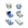 Brinquedo Puzzle Cubo Mariniverse 