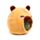 Brinquedo de pelúcia espremível Queasy Squeezies Capivara
