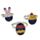Anel do humor Springtime Ovo, Pintinho & Coelho