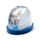 Adoramals Highland Coo - Globo de neve pequeño