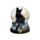 Globo de neve com gato preto