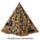 Base em figura de Piramide do Egipto