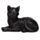 Figuras do Mundo - Gato Preto